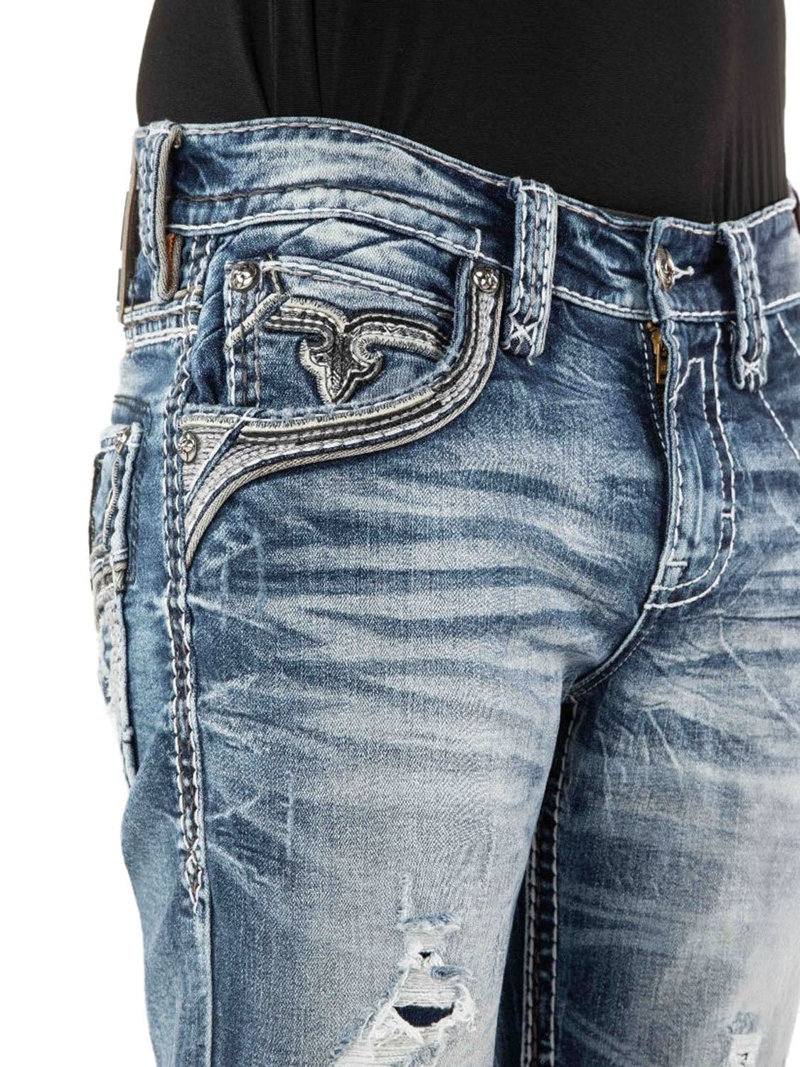 RICHIE J208 – Detailansicht der Jeans