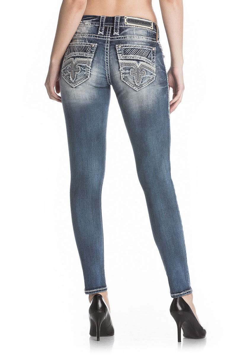 Maili S201 Rock Revival Jeans Damen