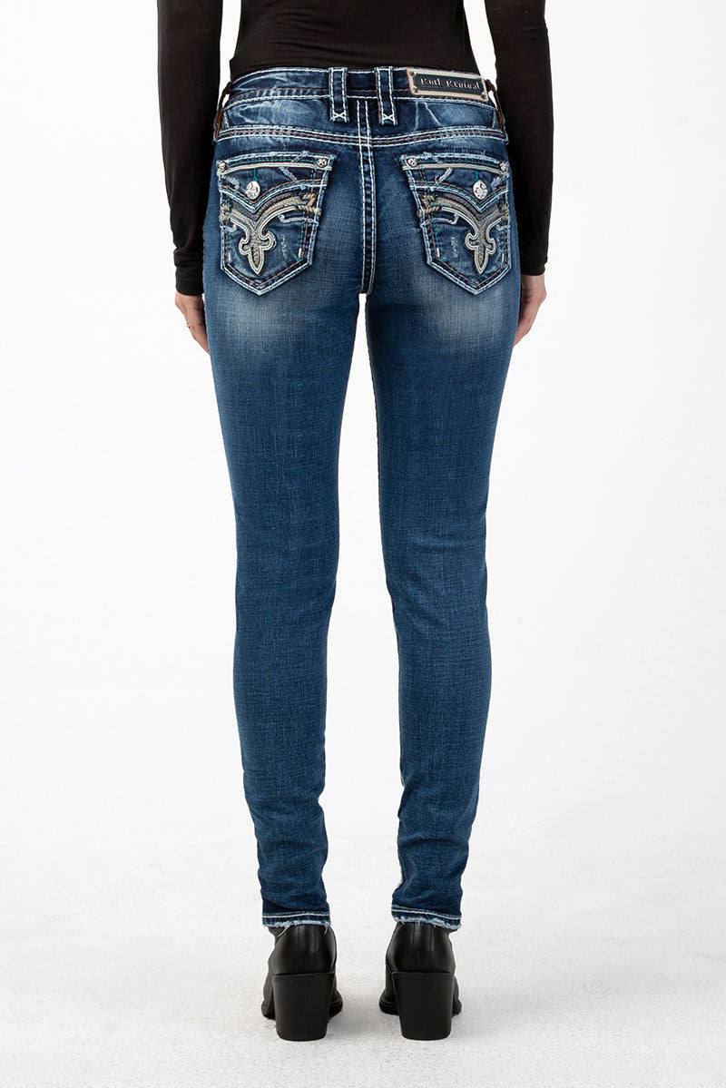Zinnia S202 Rock Revival Jeans Damen