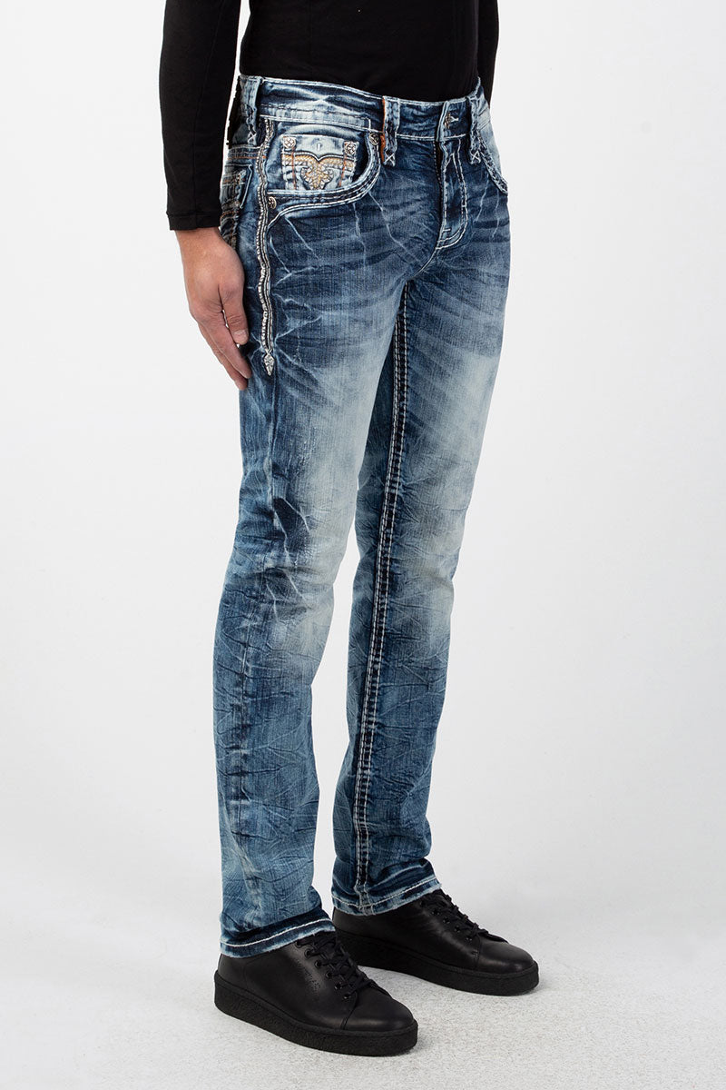 Logan A200 Rock Revival Jeans Herren