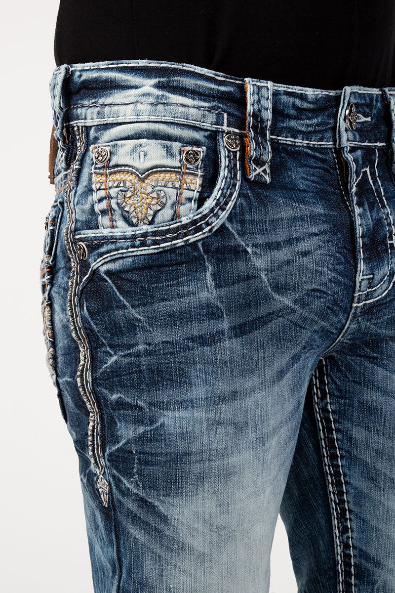 Logan A200 Rock Revival Jeans Herren