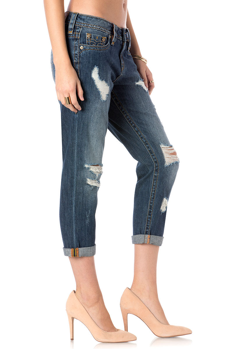 Anabela Y216-Jeans