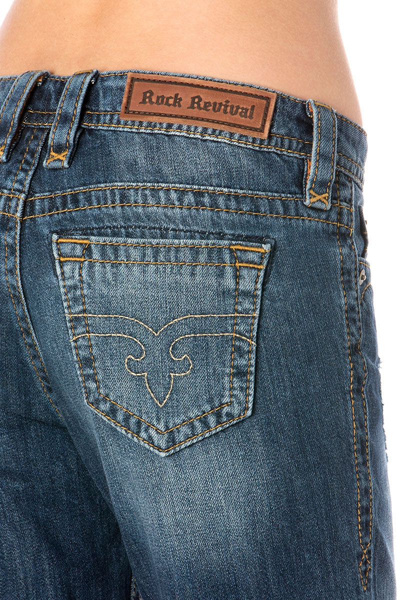 Anabela Y216-Jeans