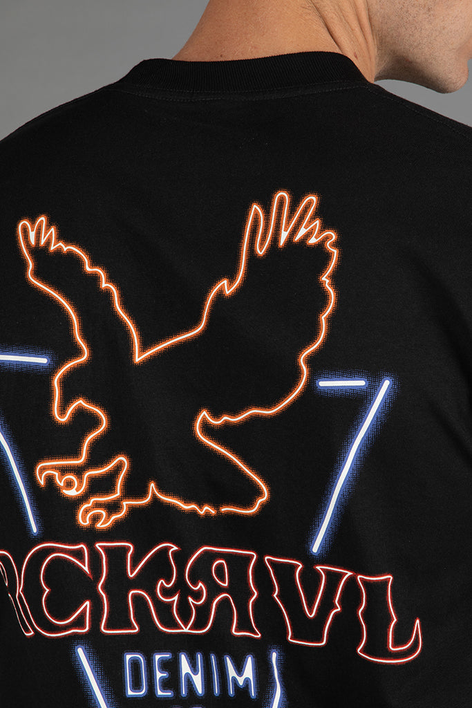 Rock Revival T-Shirt „Neon Eagle“