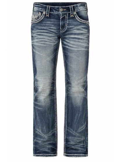 RP3839J207 Jeans Vorderansicht ohne Model auf weißem Hintergrund