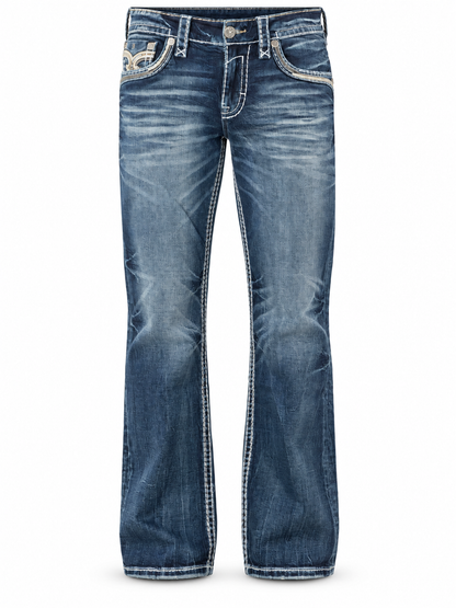 JADYN B202 Jeans – Vorderansicht ohne Model auf weißem Hintergrund