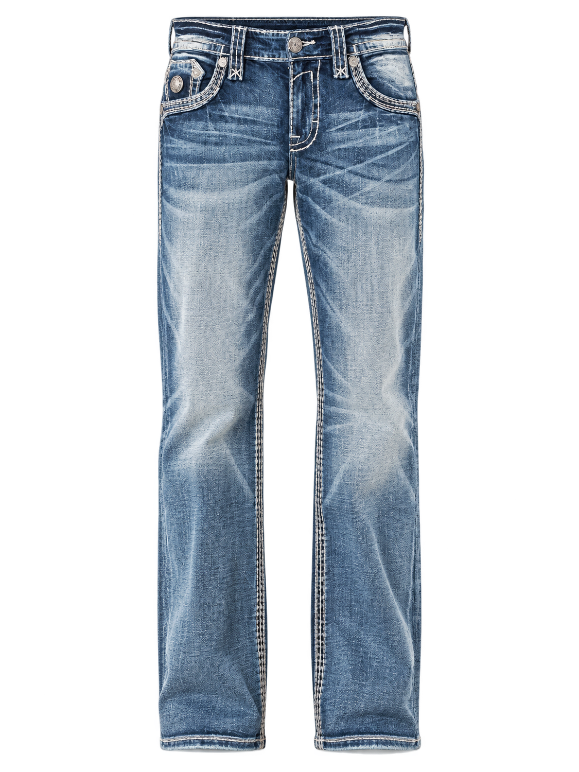RP3918B206 Jeans Vorderansicht ohne Model auf weißem Hintergrund