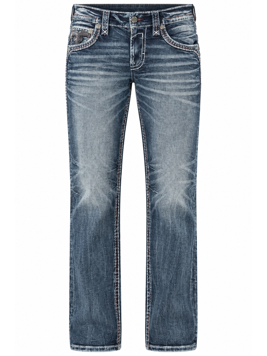 RP3919J204 Jeans Vorderansicht ohne Model auf weißem Hintergrund