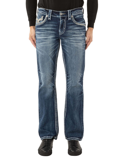 JADYN B202 Jeans – Vorderansicht am Model auf weißem Hintergrund