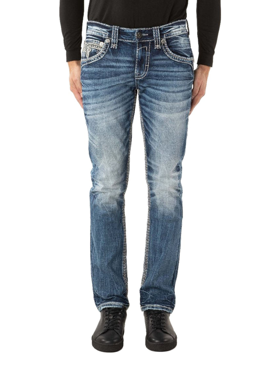 ARES A202 Jeans – Vorderansicht am Model