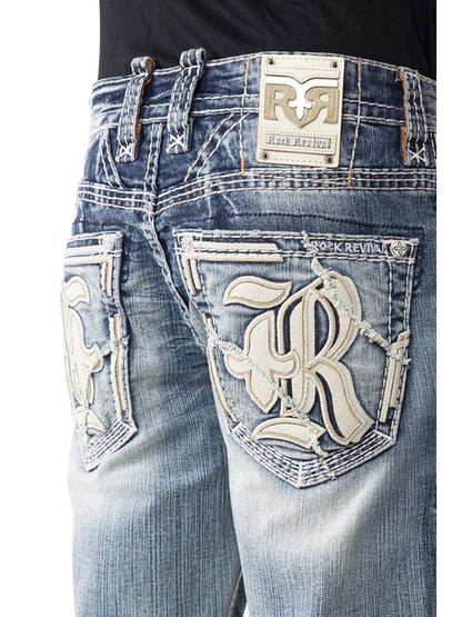 BAIRD A203 Jeans – Detail der Gesäßtasche