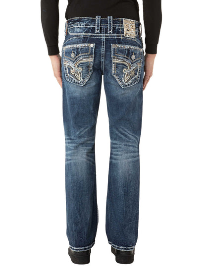 JADYN B202 Jeans – Rückansicht am Model auf weißem Hintergrund
