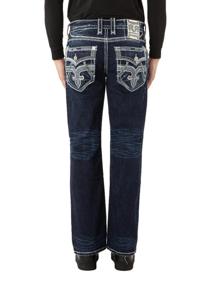 ALVIN B200 Jeans – Rückansicht am Model