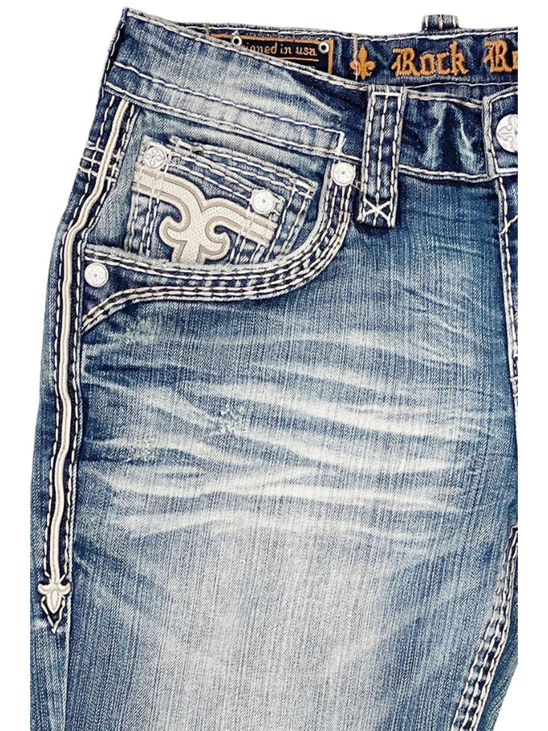 BAIRD A203 Jeans – Detail der Vordertasche