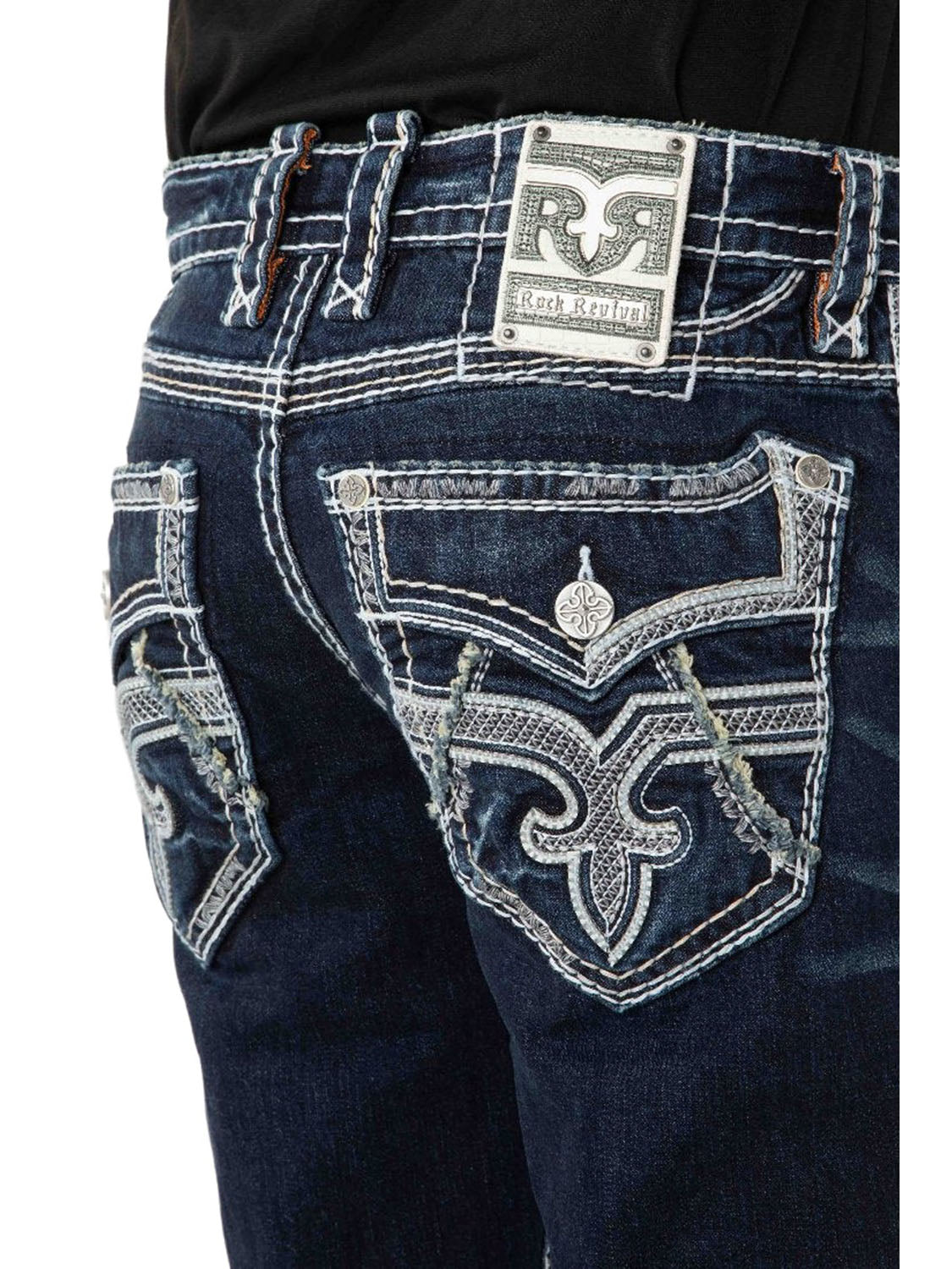 ALVIN B200 Jeans – Detail der Gesäßtasche