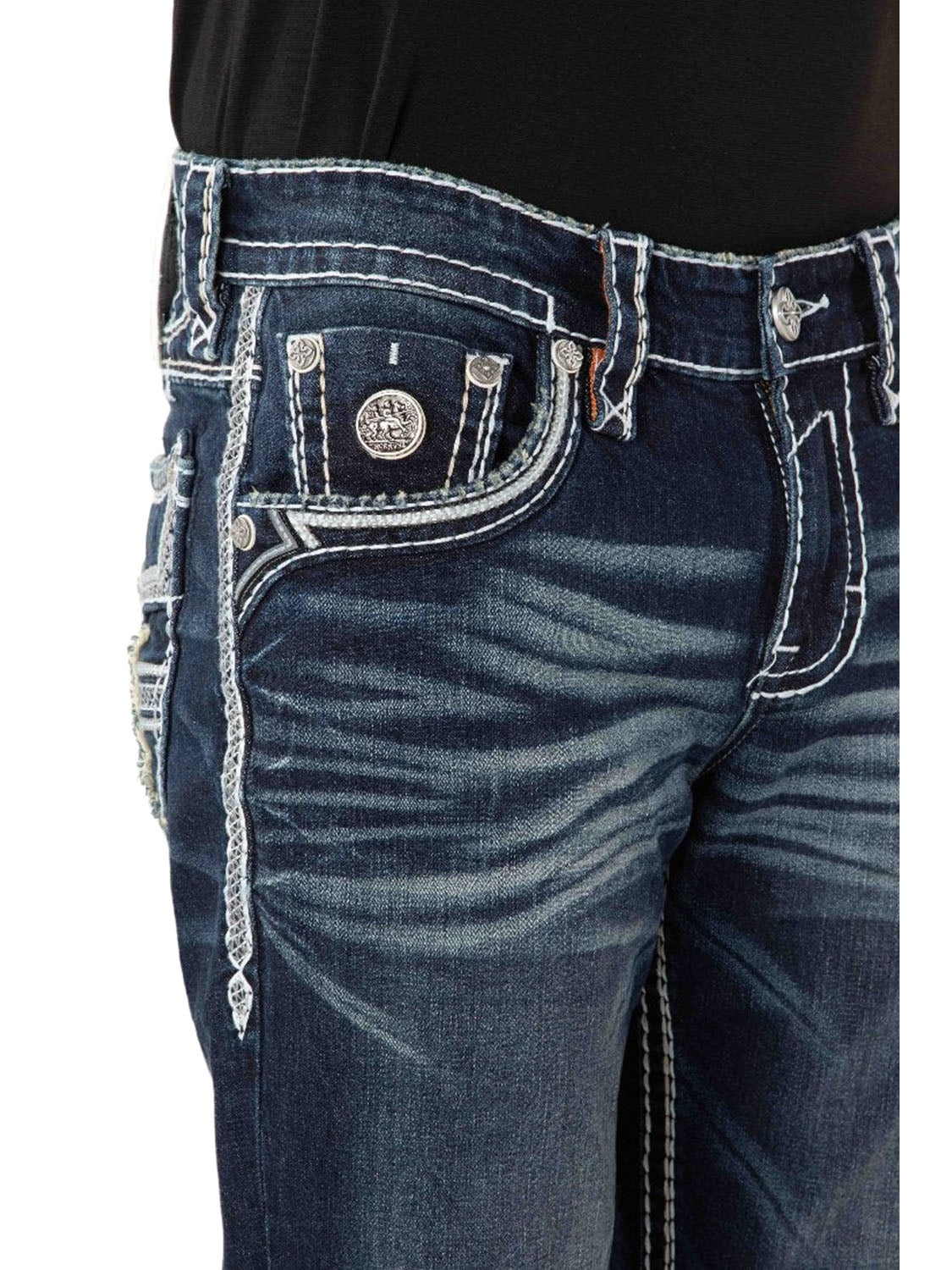 ALVIN B200 Jeans – Detail der Vordertasche