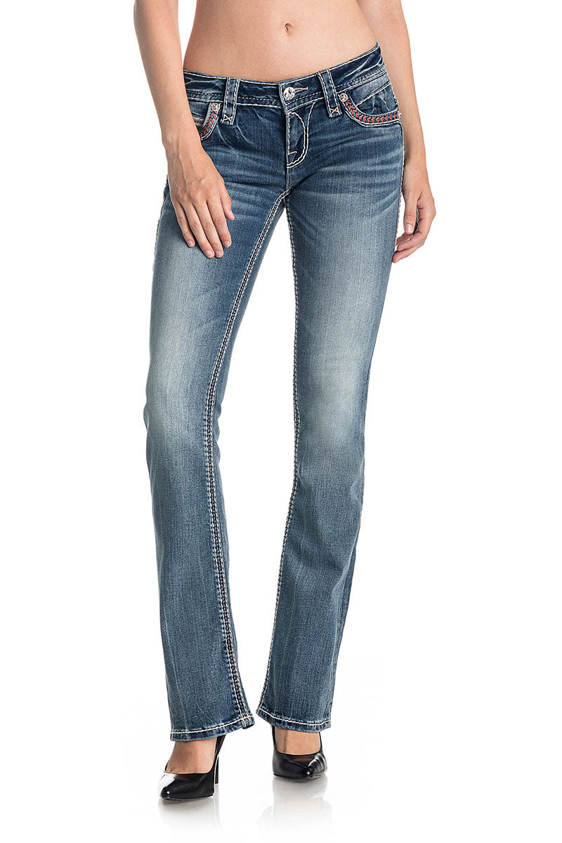 Luz B1 Rock Revival Jeans Damen 