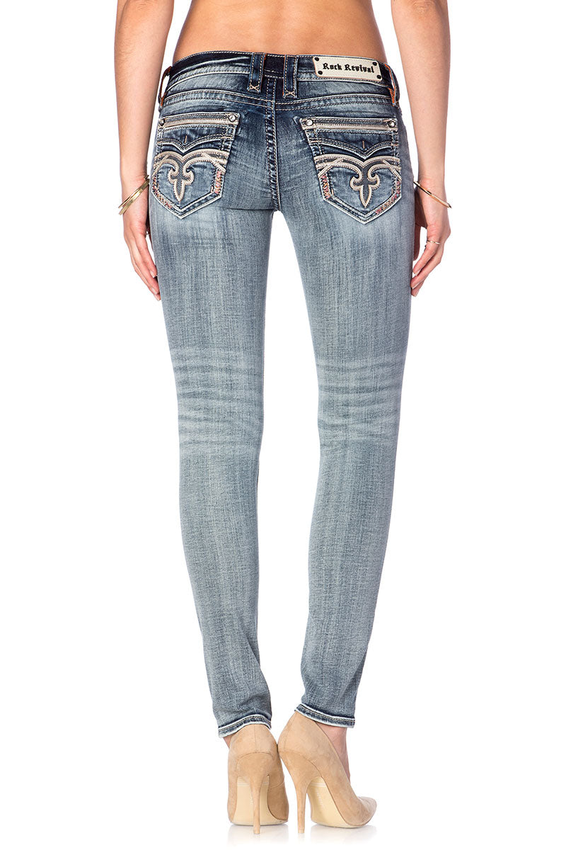 Pilkin S7 Rock Revival Jeans Damen