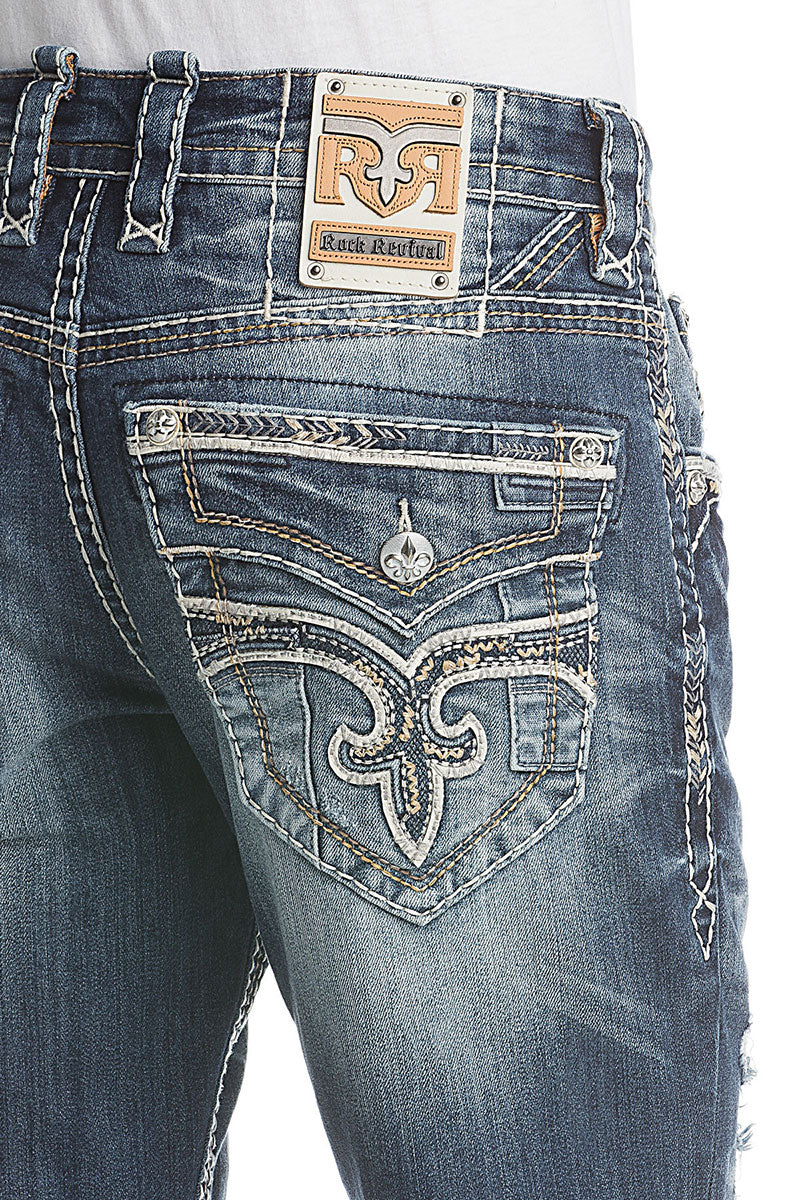 Migwel A201 Rock Revival Jeans Herren