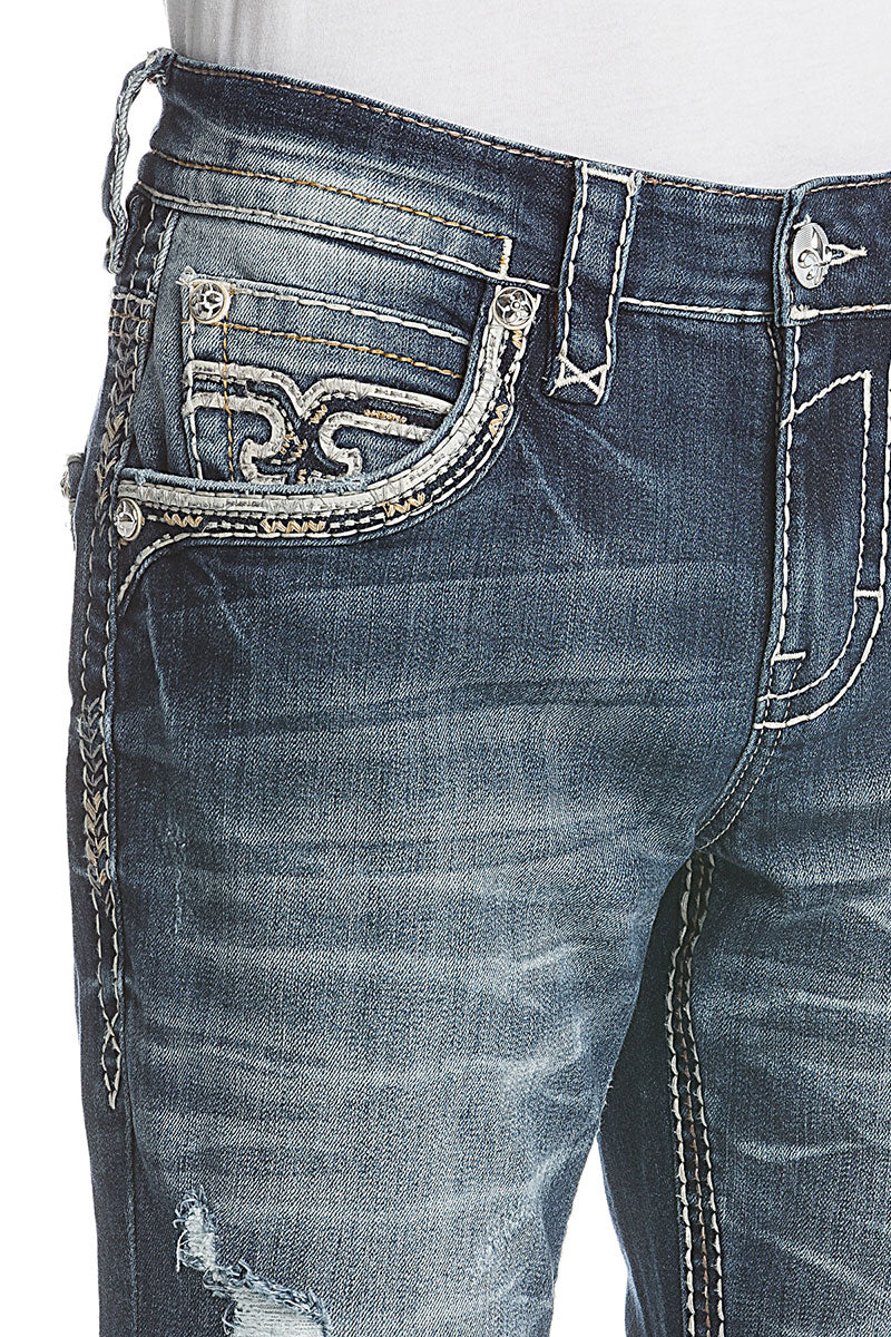 Migwel A201 Rock Revival Jeans Herren