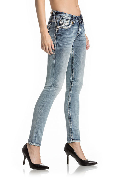 Oliana S204 Rock Revival Jeans Damen