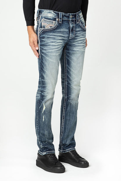 Lyndon A203 Rock Revival Jeans Herren