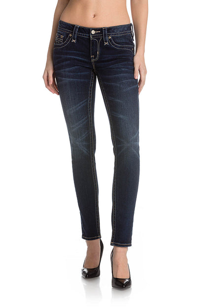 Anabela S228-Jeans