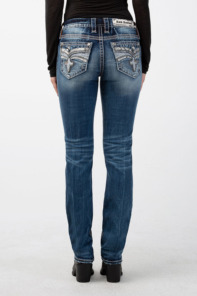 Leni J218 Rock Revival Jeans Damen
