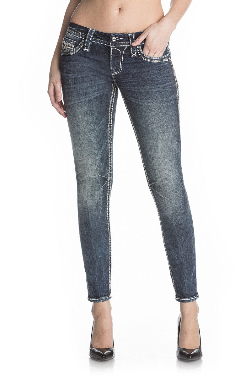 Amiel S201 Rock Revival Jeans Damen