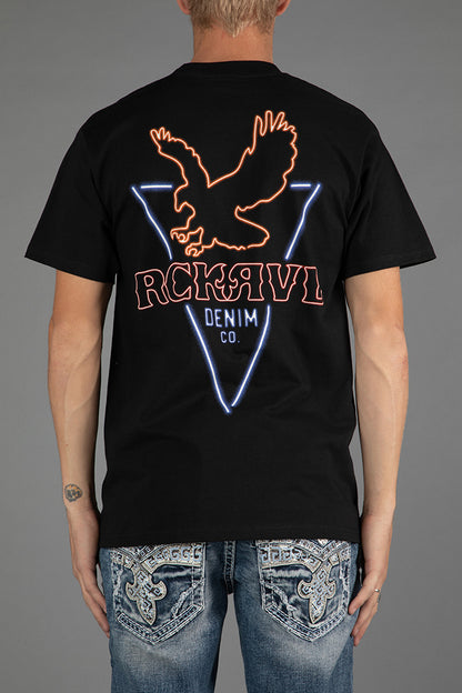 Rock Revival T-Shirt „Neon Eagle“
