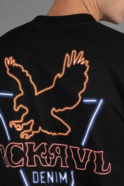 Rock Revival T-Shirt „Neon Eagle“