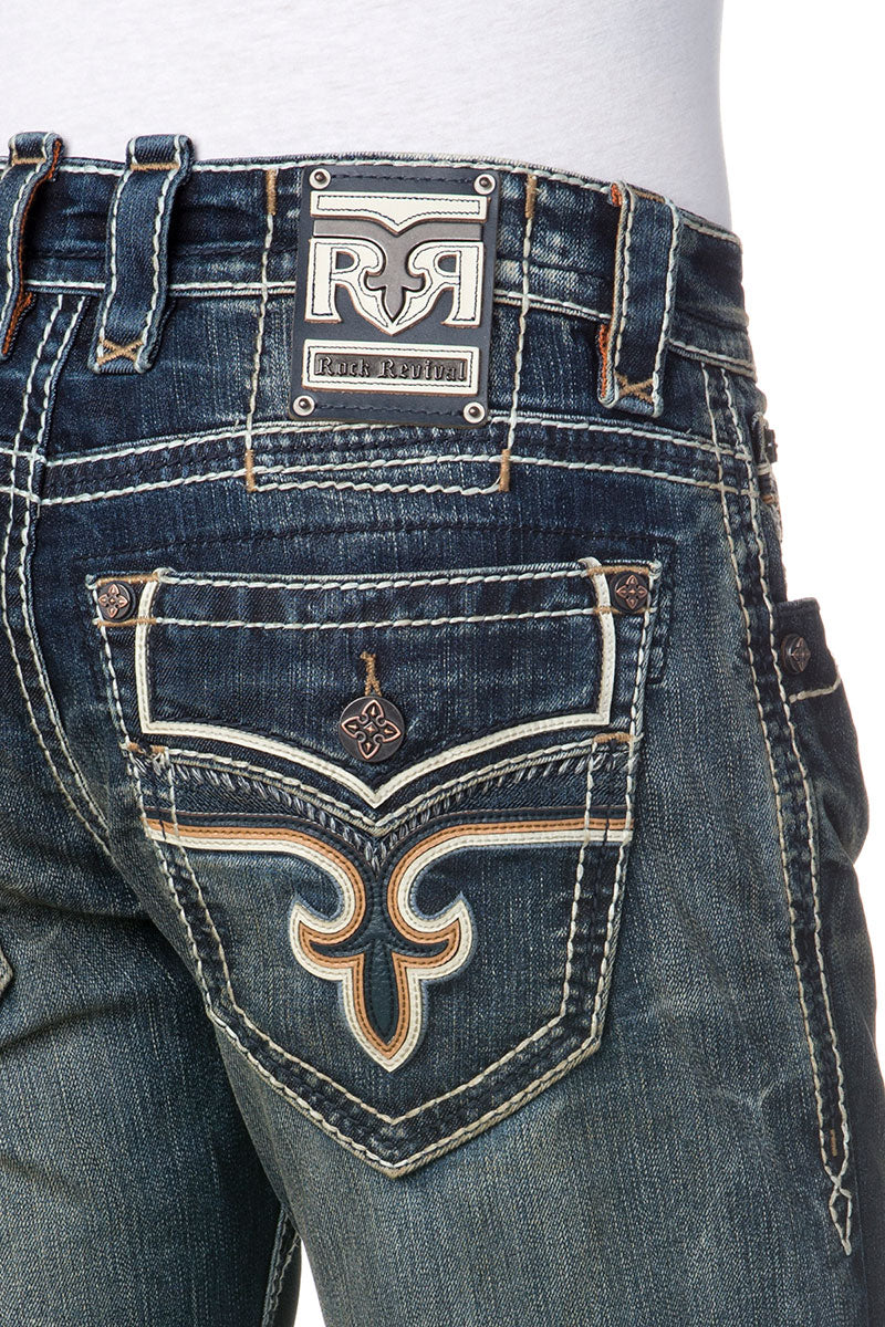 Ziv A3 Rock Revival Jeans Herren