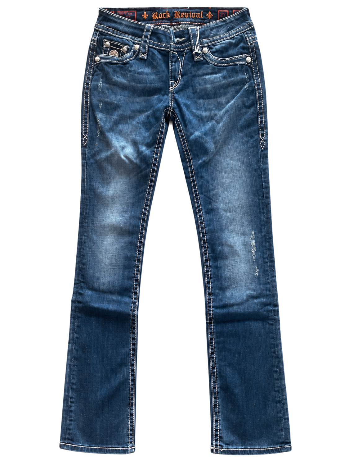 Rock Revival Tori T13 Damenjeans – komplette Vorderansicht ohne Model